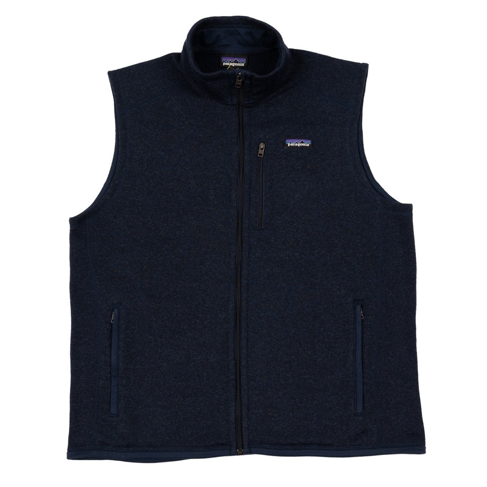 Patagonia Vest Mens XL Navy Better Sweater Fleece Full Zip Outdoor STY 25882